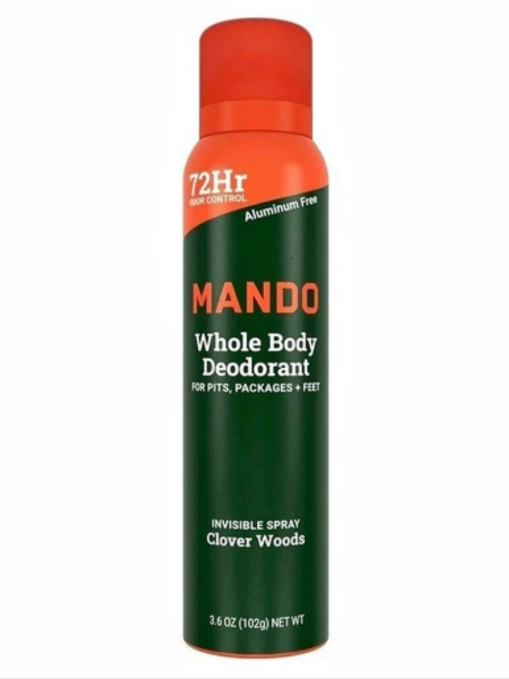 Mando Whole Body Deodorant Clover Woods Spray